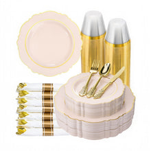 Impress Guests Easily with Elegant Baroque Disposable Dinnerware