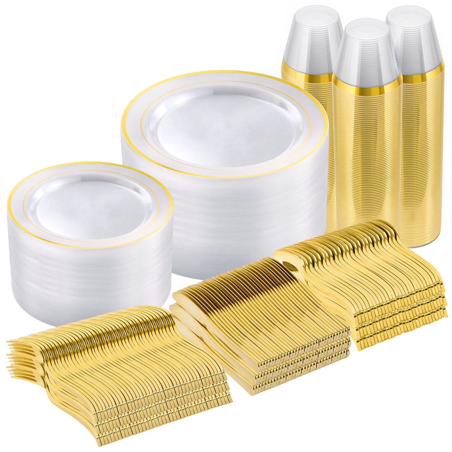 Make Parties Look Better with Premium Plastic Tableware for Weddings & Parties