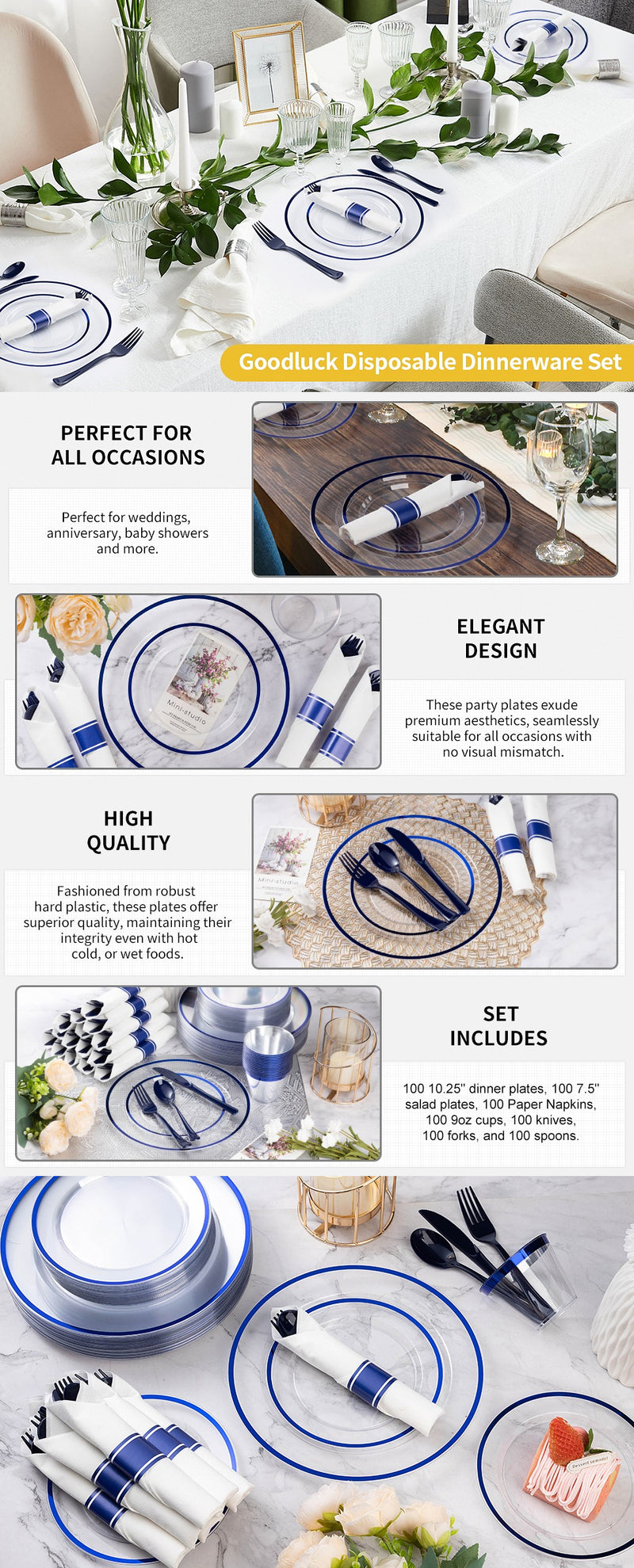 Blue / 25 Guests