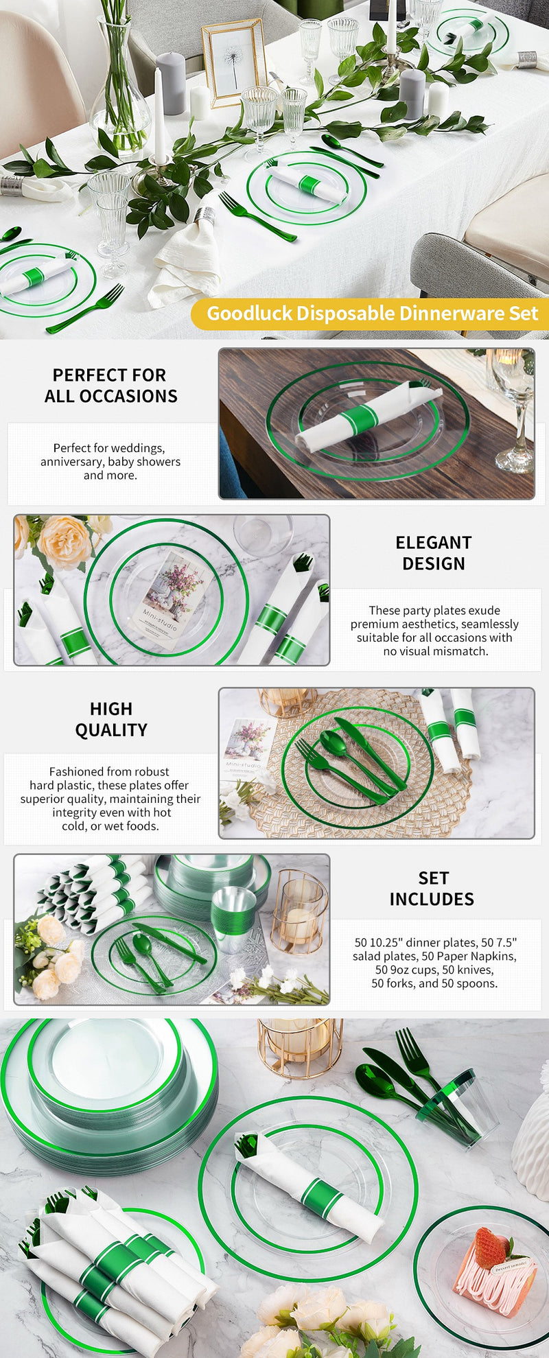 Green / 25 Guests