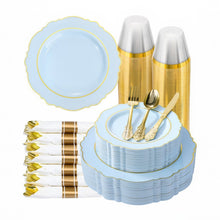 Impress Guests Easily with Elegant Baroque Disposable Dinnerware