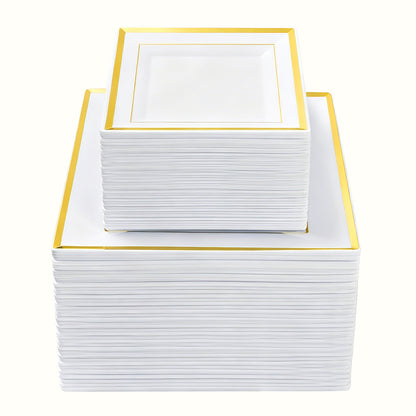 Disposable Plates That Impress Your Guests for Anniversary, Birthday, Party, Wedding
