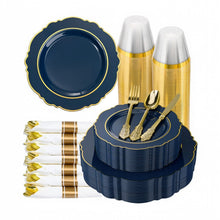 Impress Guests Easily with Elegant Baroque Disposable Dinnerware