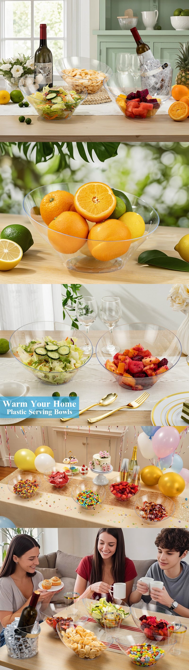 Clear / 12 PCS