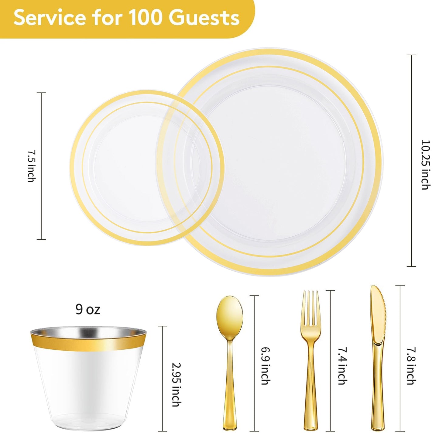 Make Parties Look Better with Premium Plastic Tableware for Weddings & Parties