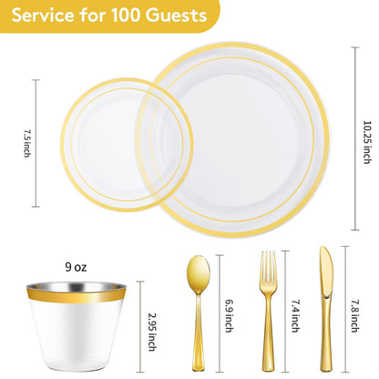 Make Parties Look Better with Premium Plastic Tableware for Weddings & Parties