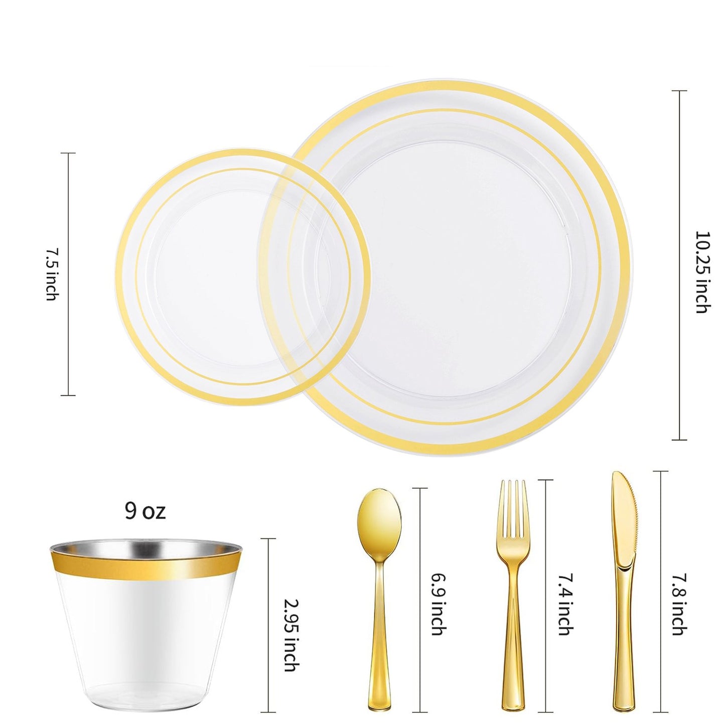 Make Parties Look Better with Premium Plastic Tableware for Weddings & Parties