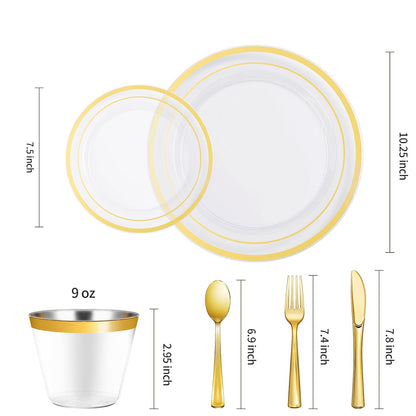 Make Parties Look Better with Premium Plastic Tableware for Weddings & Parties