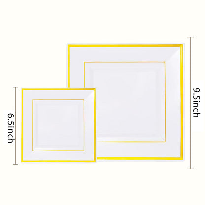 Disposable Plates That Impress Your Guests for Anniversary, Birthday, Party, Wedding