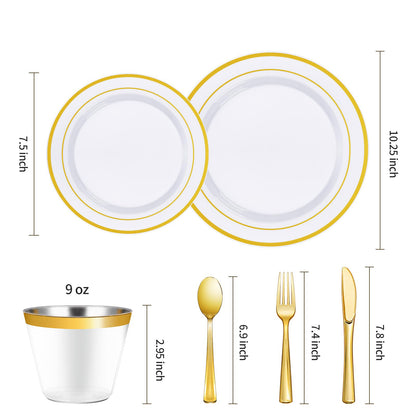 Make Parties Look Better with Premium Plastic Tableware for Weddings & Parties