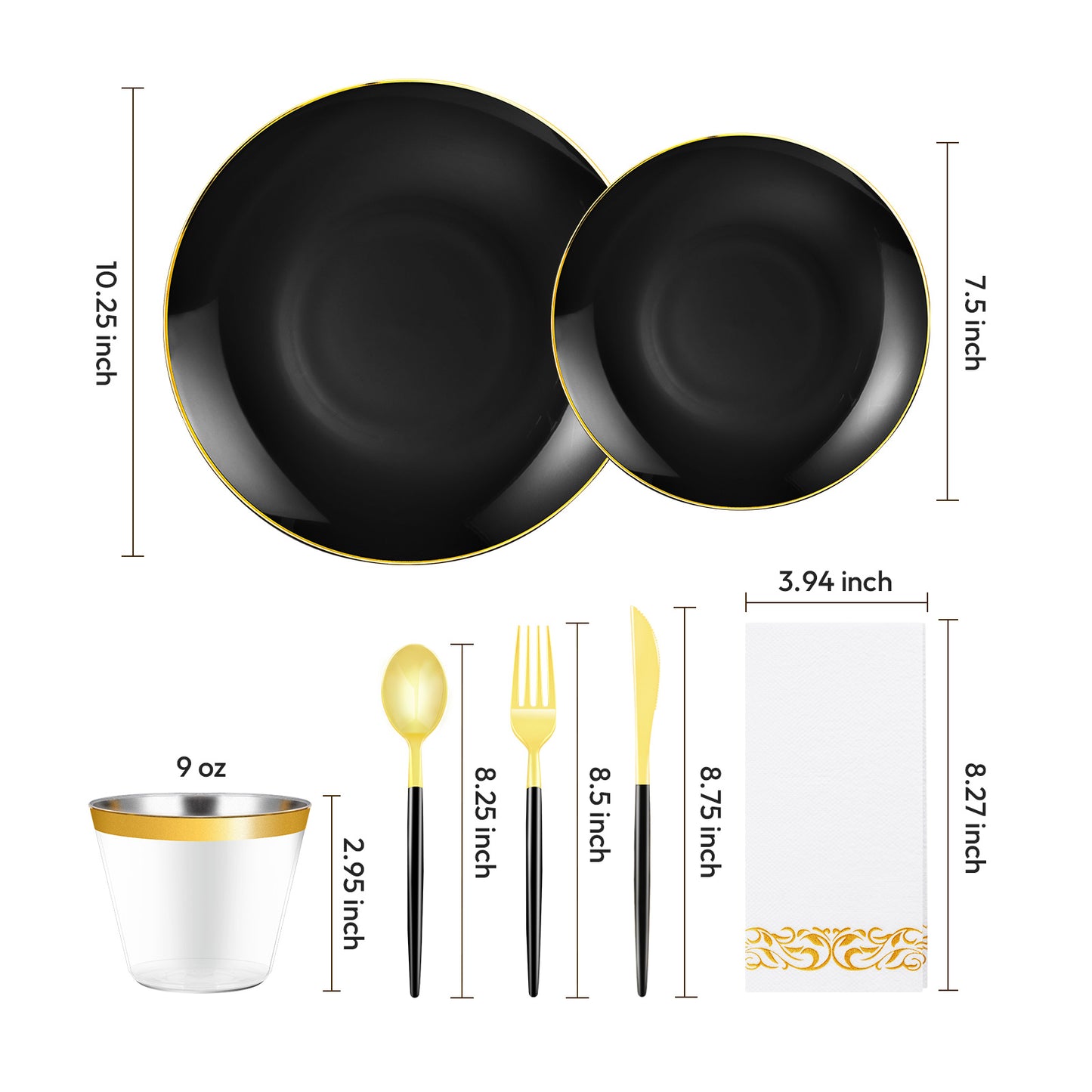 Fancy disposable plates Ready for Any Celebration,Save Time, Stay Stylish