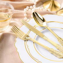 Impress Guests Easily with Elegant Baroque Disposable Dinnerware