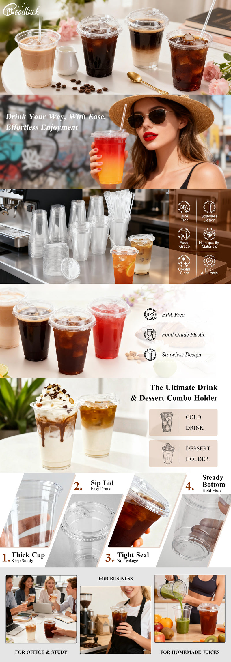 16 oz / 100 PCS