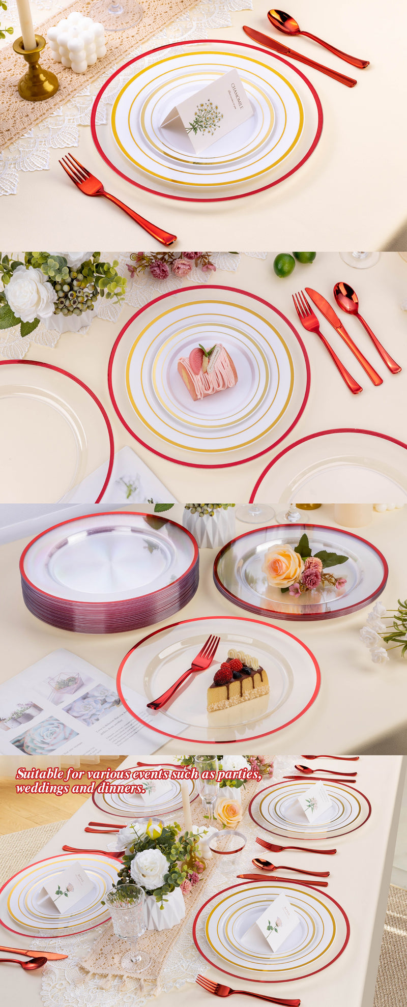 Red / 15 PCS