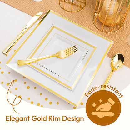 Disposable Plates That Impress Your Guests for Anniversary, Birthday, Party, Wedding
