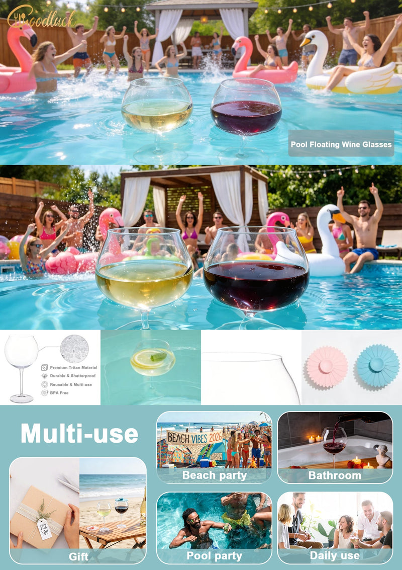 Clear / 2 PCS