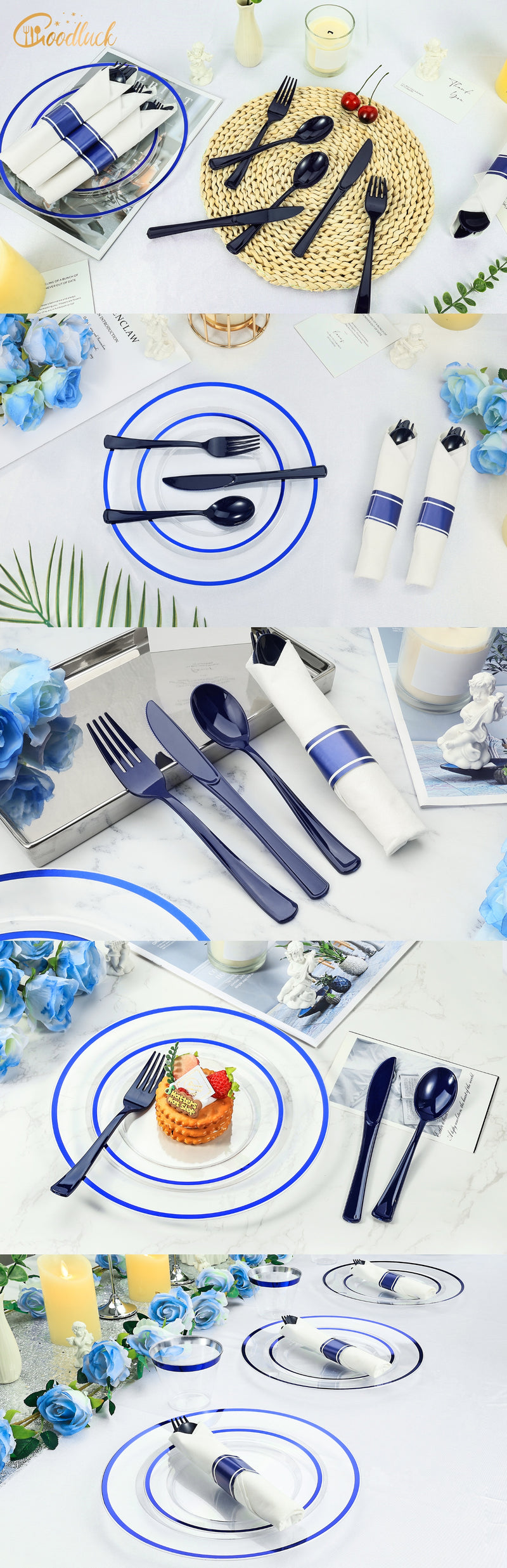 Blue / 200 PCS