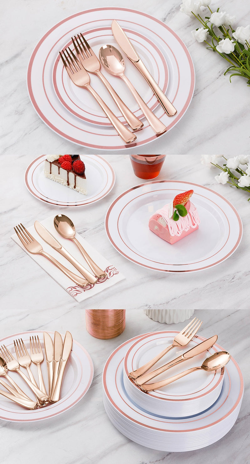 Rose gold / 150 PCS