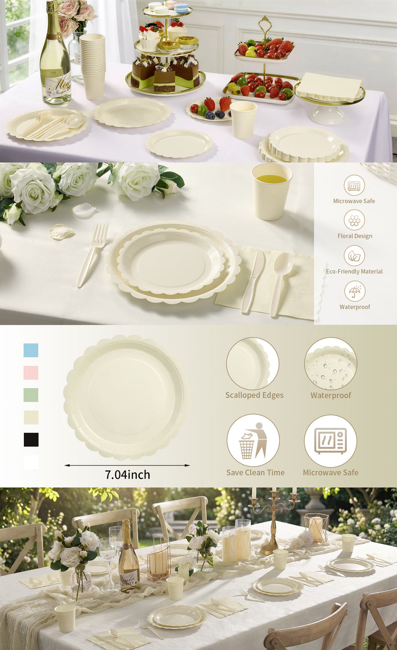 Beige / 50 PCS