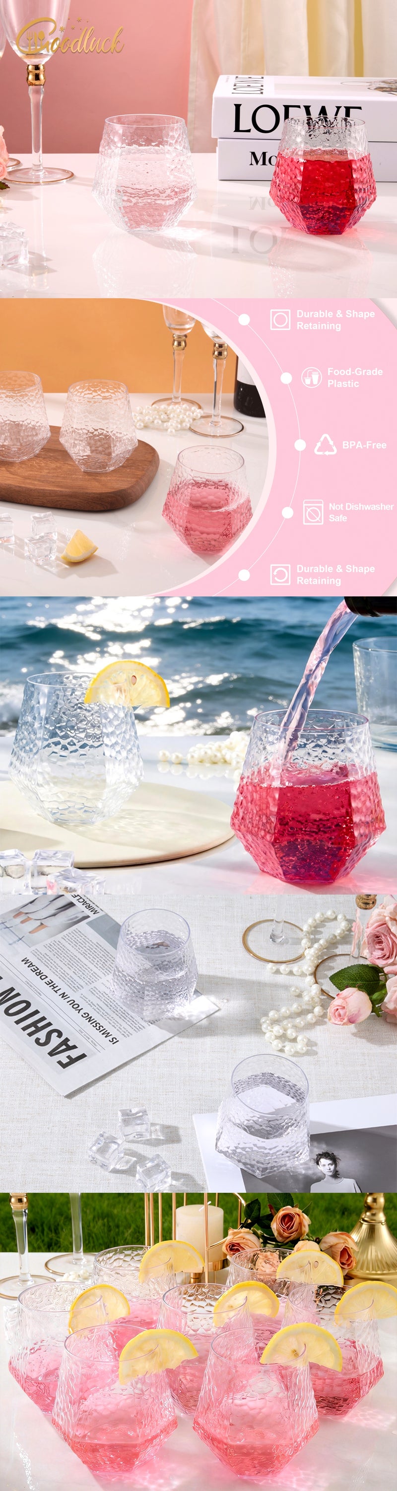 Clear / 40 PCS