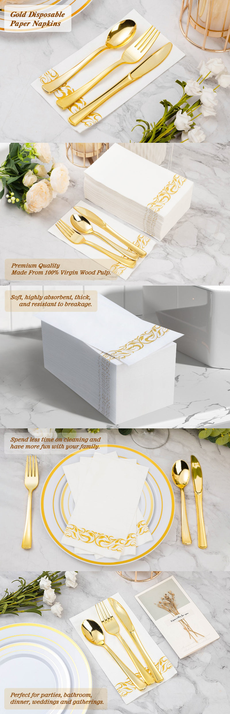 Gold / 100 PCS
