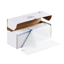 Goodluck 54 Inch X 300 Feet White Plastic Table Cloths with Cutter Box