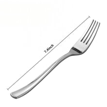 Goodluck Disposable Heavy Duty Silver Plastic Forks for Weddings, Parties, Dinners