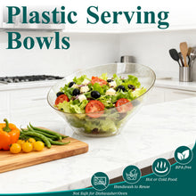 20 Oz Angled Plastic Serving Bowls – 5/12 Pack
