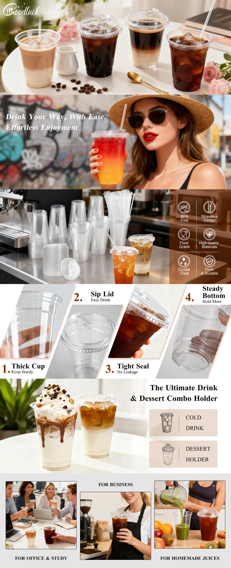20 oz / 100 PCS