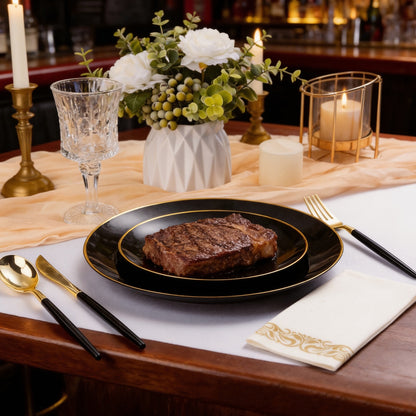 Fancy disposable plates Ready for Any Celebration,Save Time, Stay Stylish