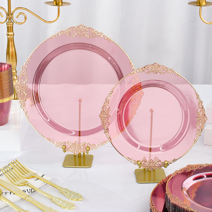 Luxury Disposable Dinnerware for Weddings & Parties,Stress-Free Celebration Party-Ready in Minutes