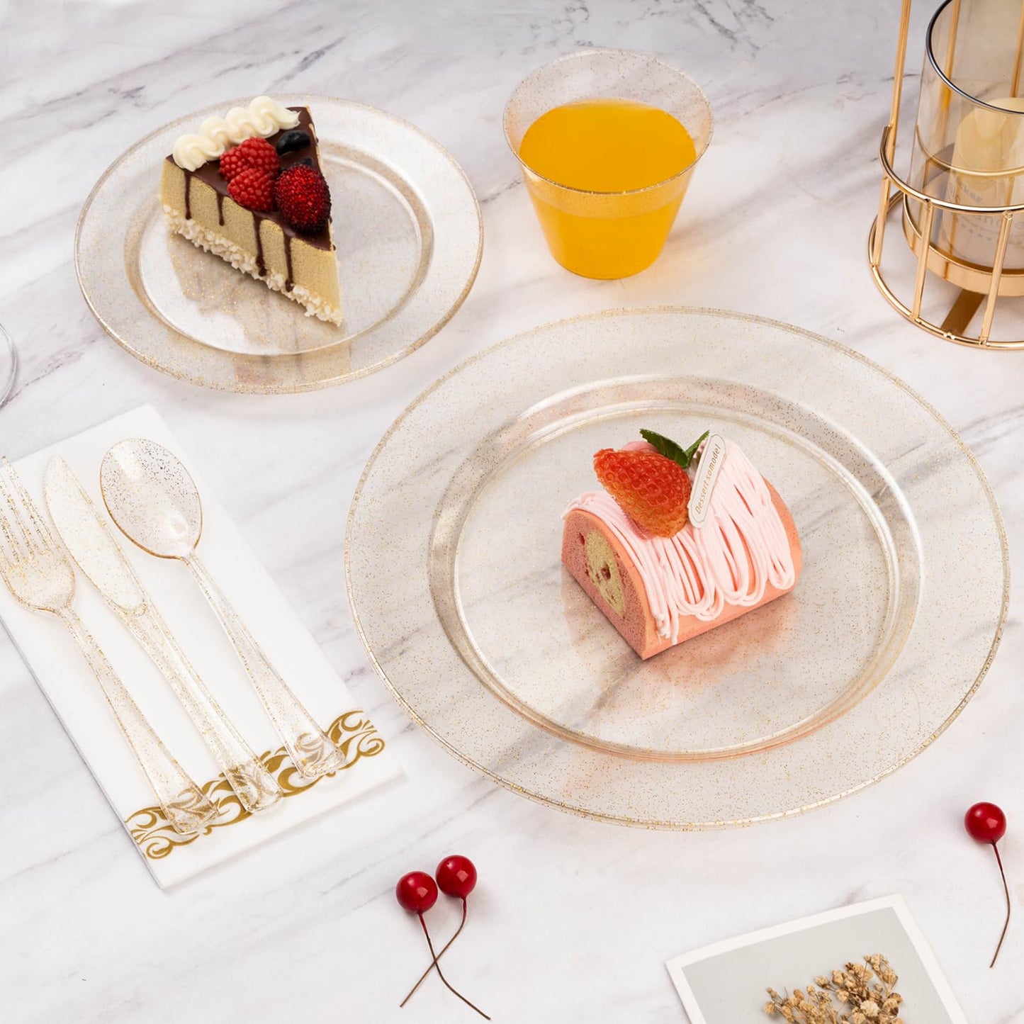 Save Time, Keep It Stylish – Shop Party Sets with Double Rim Design