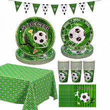 Paper Plates and Napkins Set for Specific holidays like Independence Day, Soccer Theme Party