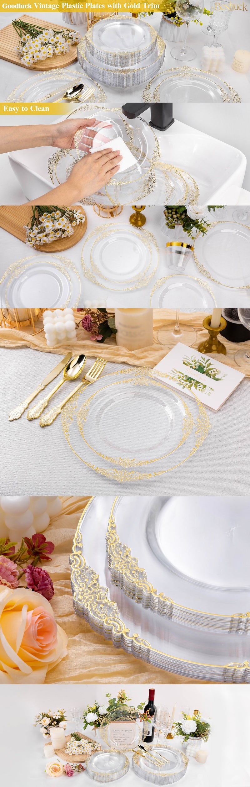 Clear / 100 PCS
