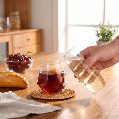 BPA-Free Shatterproof Plastic Wine Glasses Set for Weddings, Parties & Events
