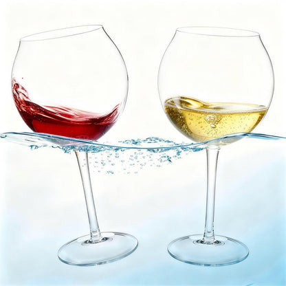 18oz Floating Pool Wine Glasses with Sunflower Lids