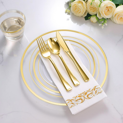 Save Time, Keep It Stylish – Shop Party Sets with Double Rim Design