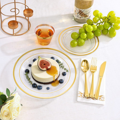 Save Time, Keep It Stylish – Shop Party Sets with Double Rim Design
