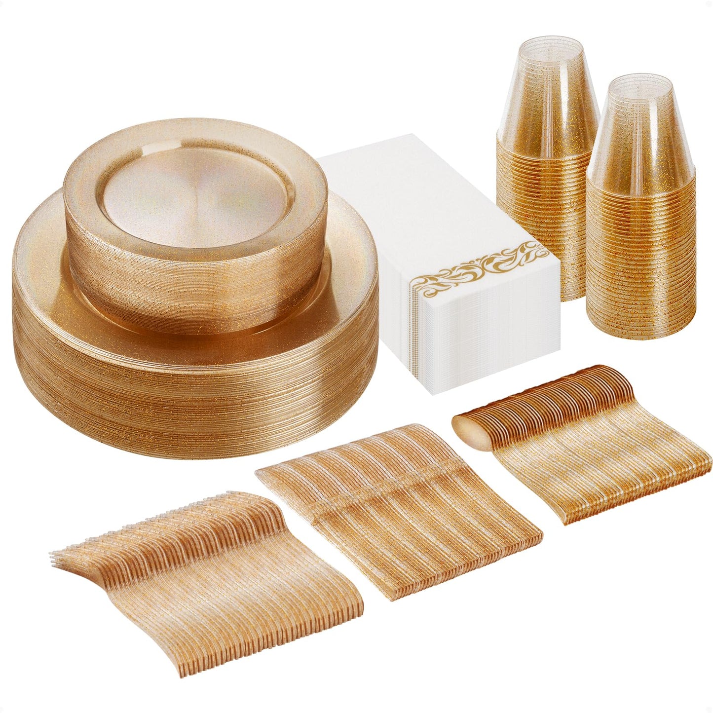 Save Time, Keep It Stylish – Shop Party Sets with Double Rim Design