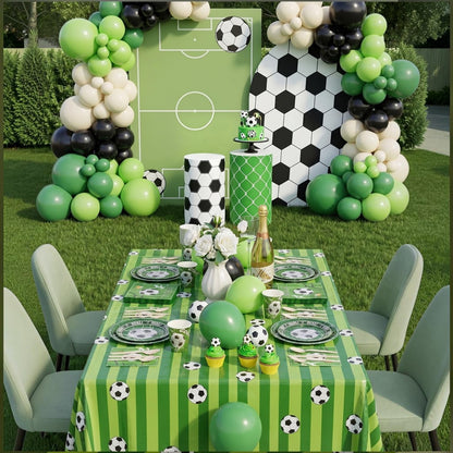 Paper Plates and Napkins Set for Specific holidays like Independence Day, Soccer Theme Party
