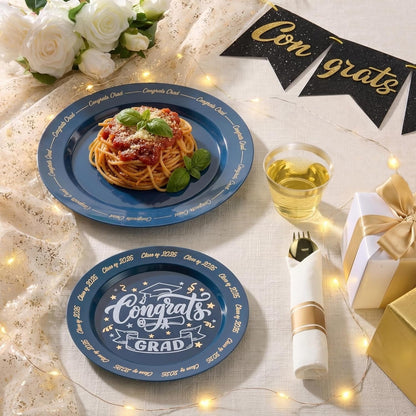Elegant Parties Dinnerware Set with Pre-Rolled Napkins,Impress Your Guests
