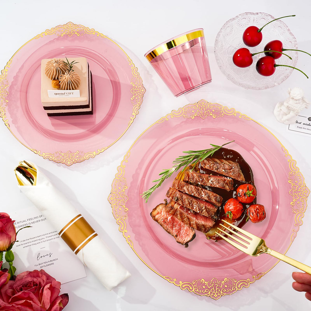 Retro Dinnerware Set for Many Colors